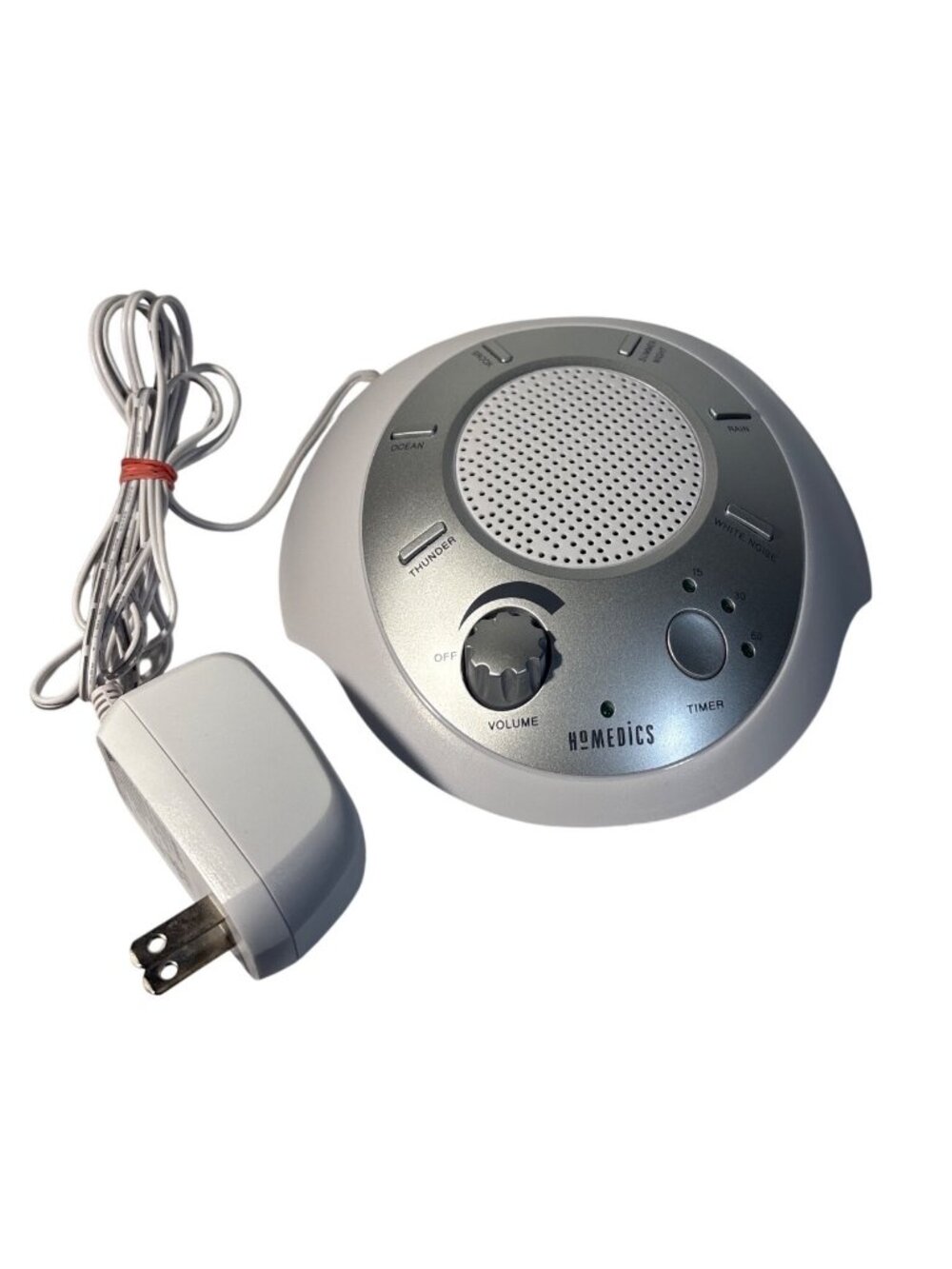 Homedics Sound Spa White Noise SS2000 Nature Sound Timer Adjustable Volume EUC